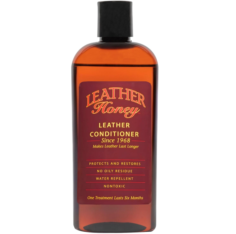 Leather Honey 皮革保养剂 (8盎司/滋润修护/汽车内饰及家具适用)