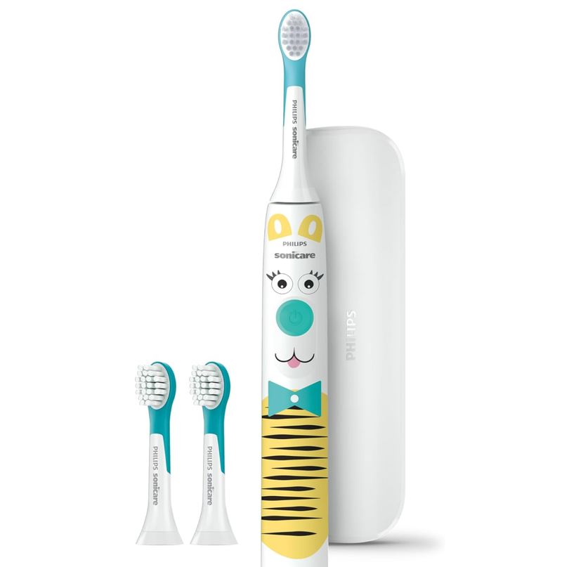 Philips Sonicare 儿童声波电动牙刷套装 (Design-A-Pet/自带3刷头/便携盒/DIY贴纸)