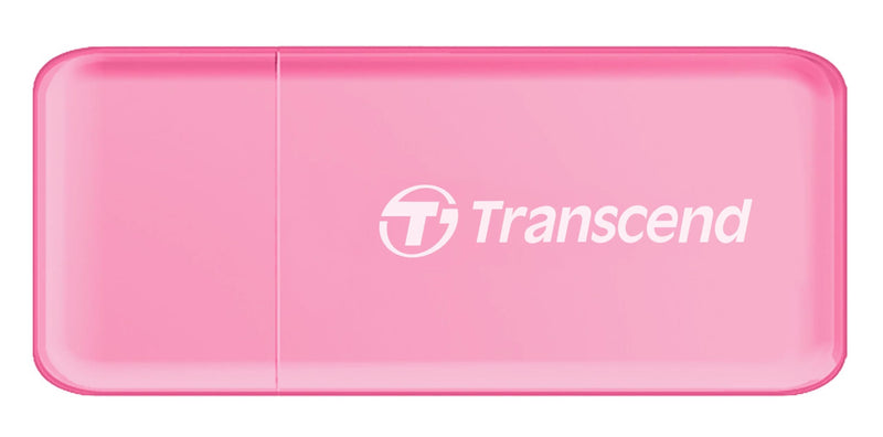 Transcend TS-RDF5R USB3.0 SD/MicroSD读卡器 (粉色)