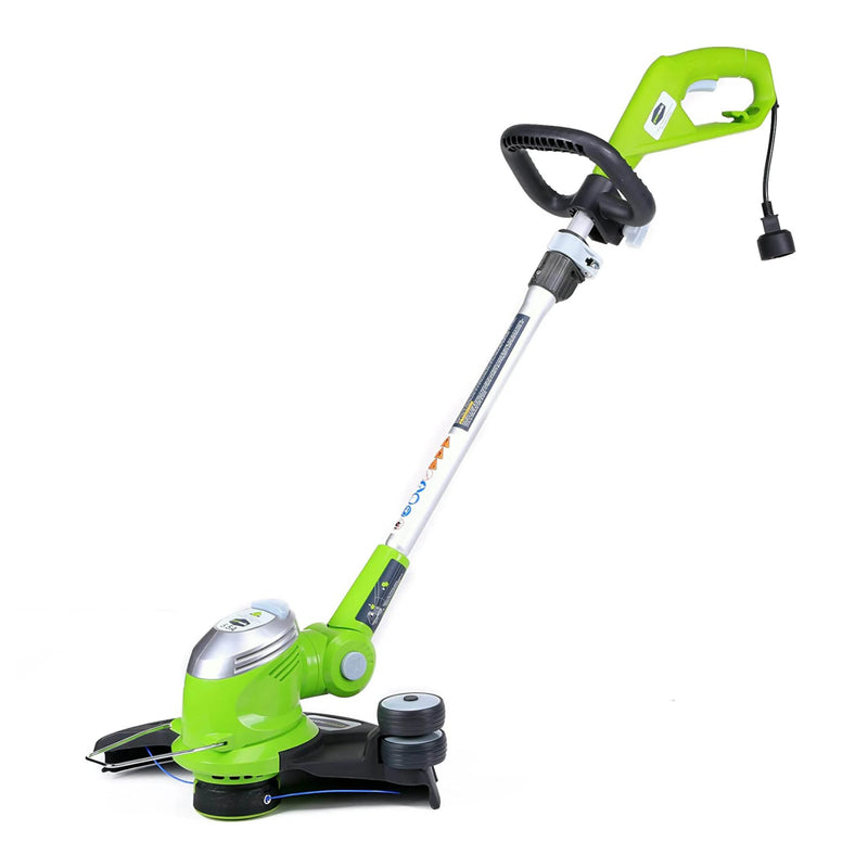 Greenworks 21272 5.5安培15英寸电动割草机/修边机