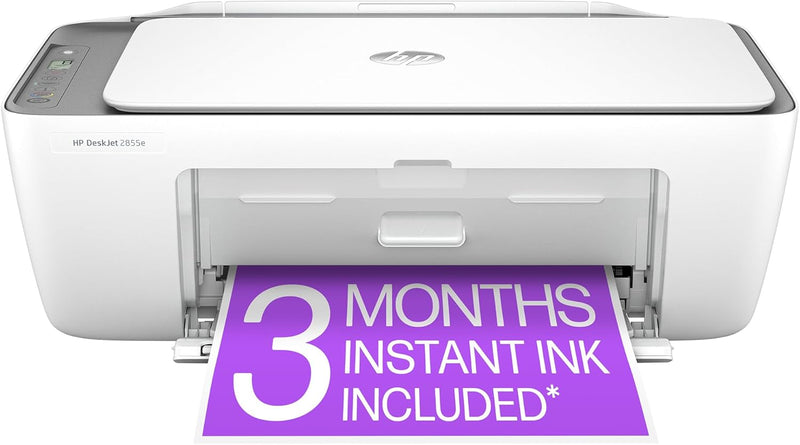 HP DeskJet 2855e 无线彩色喷墨打印机 (含3个月墨水)