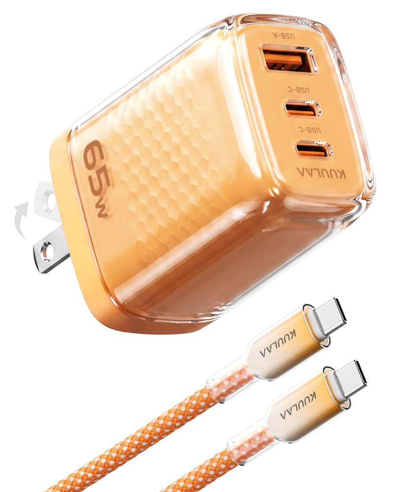 KUULAA KL-CD73 65W GaN USB-C 充电器
