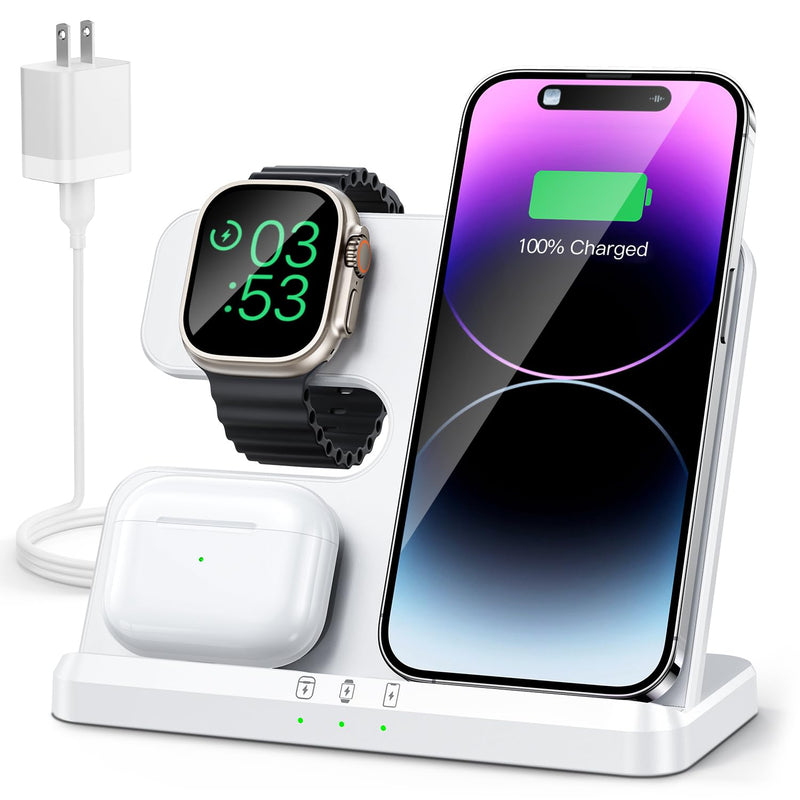 JARGOU Q10A 三合一无线充电站