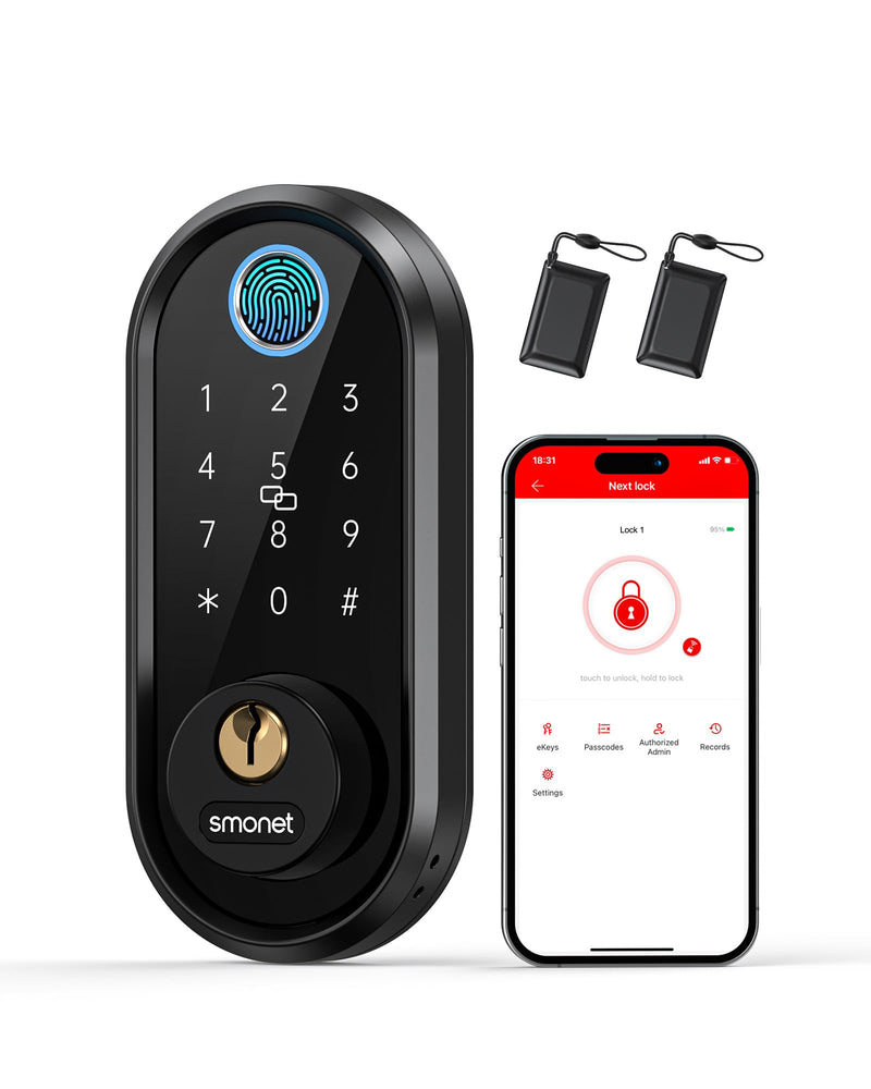 smonet Pro Y1 智能指纹密码锁