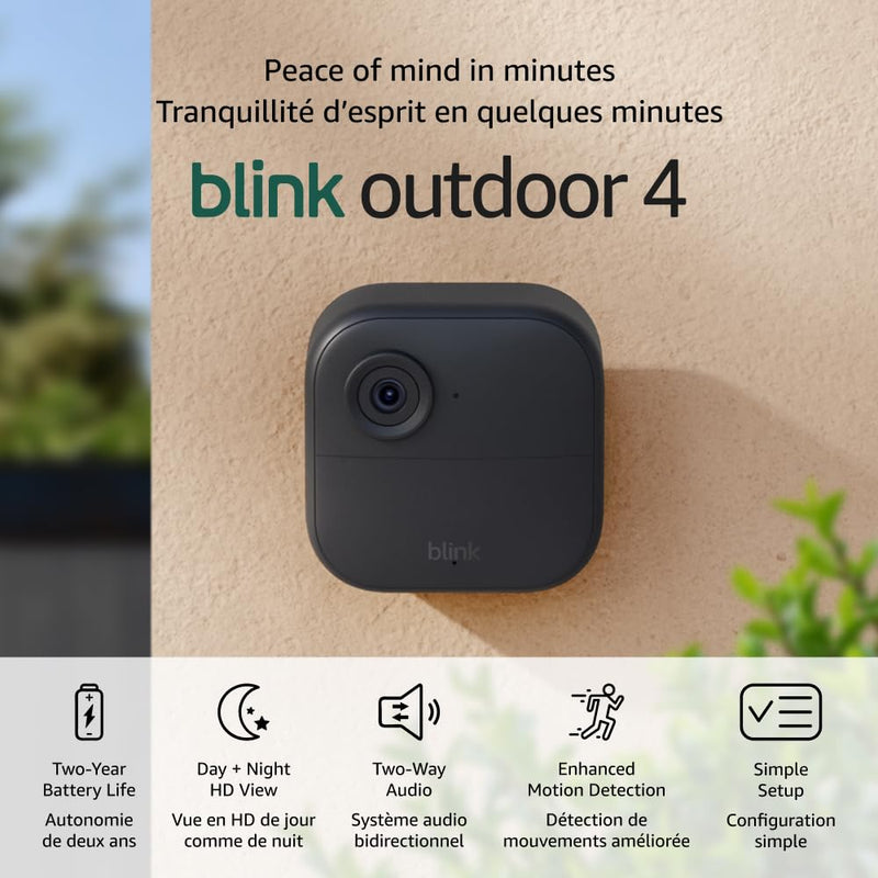 Blink 户外无线智能安防摄像头五摄像头系统