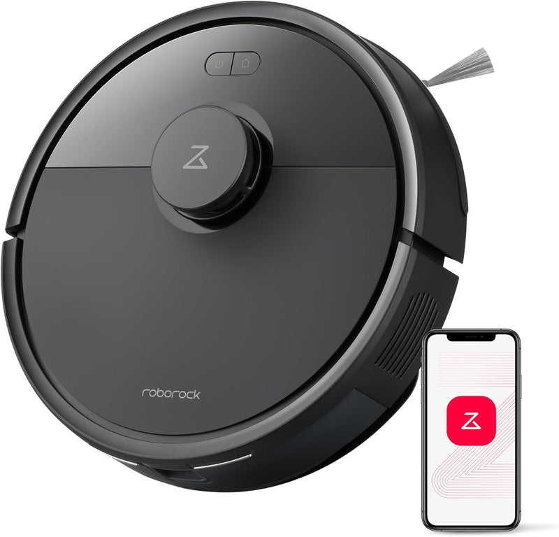 roborock Q7 L5 扫拖一体机器人 (8000Pa大吸力/双重防缠绕/激光导航) 黑色