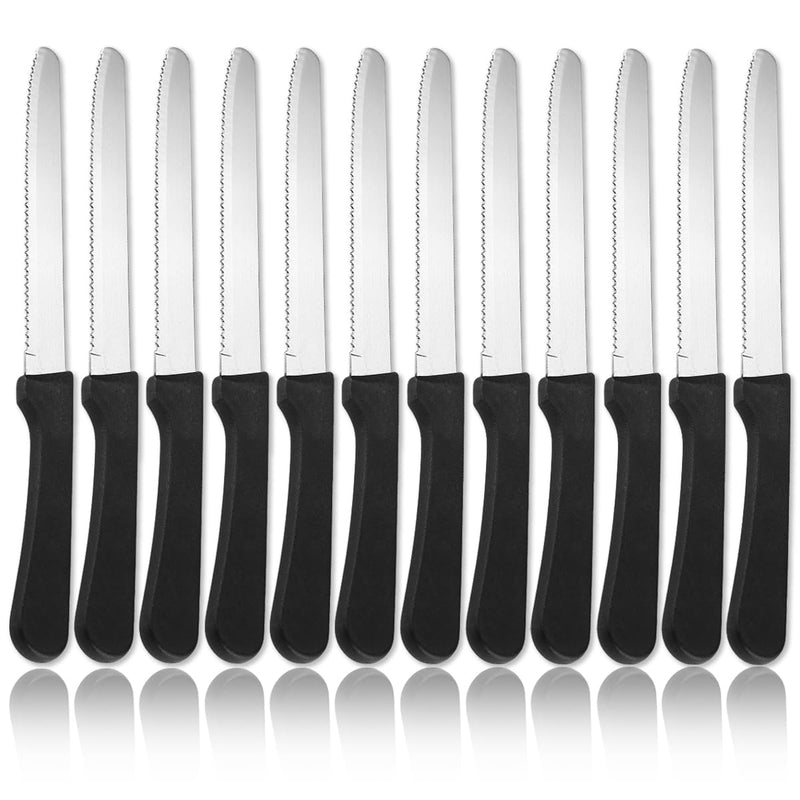 ReaNea YG.Black Steak Knife.B12 牛排刀12件套
