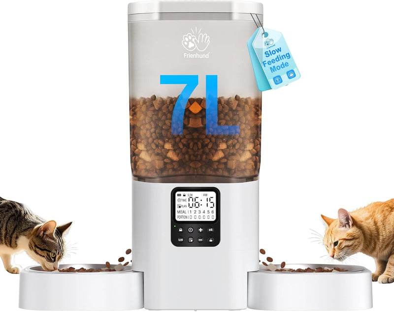 7L双碗自动喂食器
