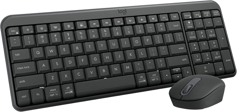 Logitech罗技 MK250 无线蓝牙键盘鼠标套装 (石墨黑)
