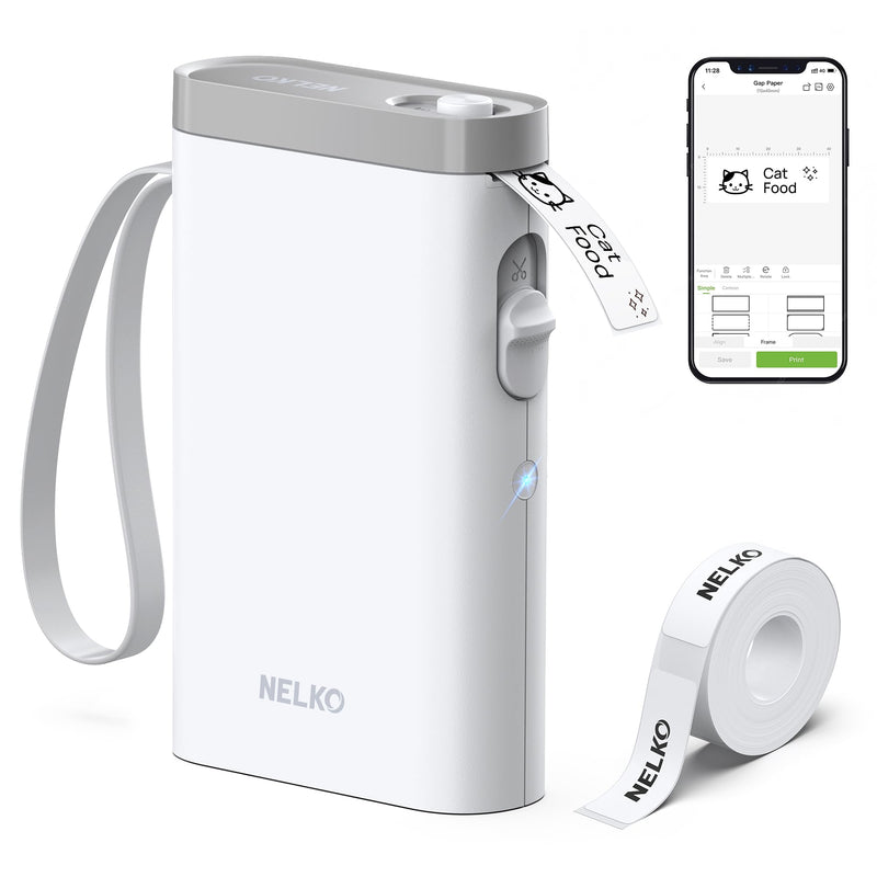 Nelko P21 便携式蓝牙标签打印机