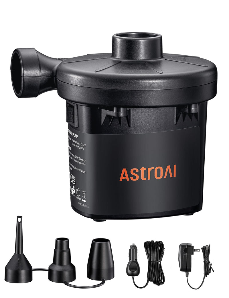 AstroAI AHAPACDCBK1 便携式电动充气泵