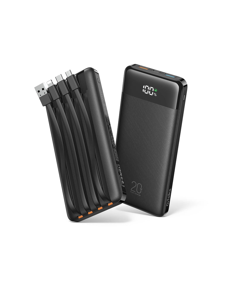 Orfeika K26F 20000mAh 内置四线六口PD快充移动电源