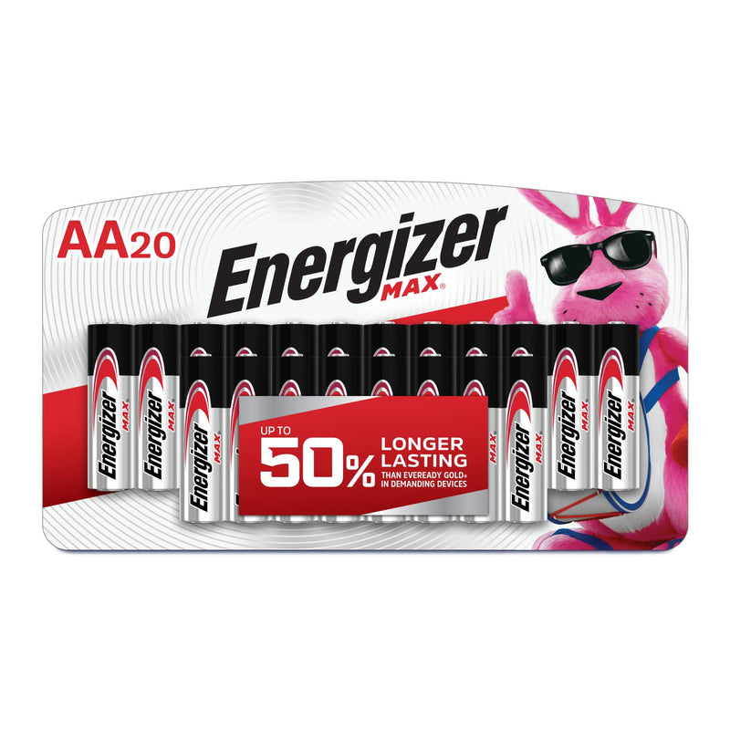 Energizer EL-PN-47321632 AA 碱性电池 20节装