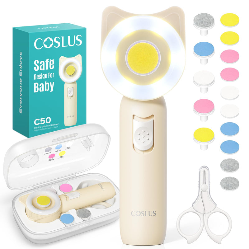 COSLUS C50 婴儿电动指甲修剪器套装