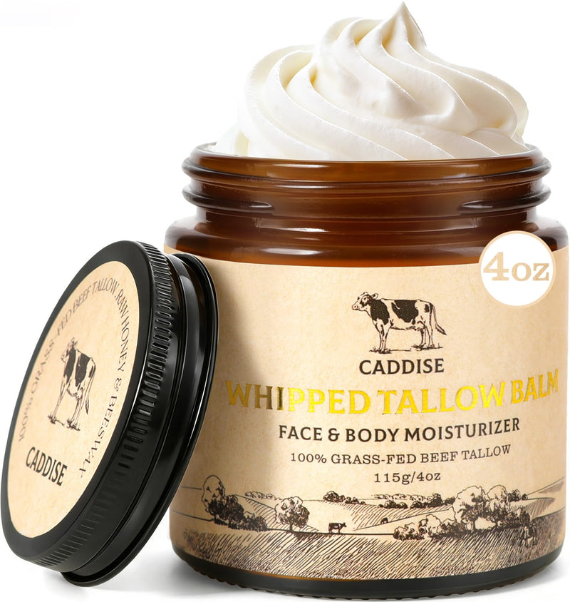 CADDISE 草饲牛油面霜蜂胶香柠檬滋润膏 4盎司