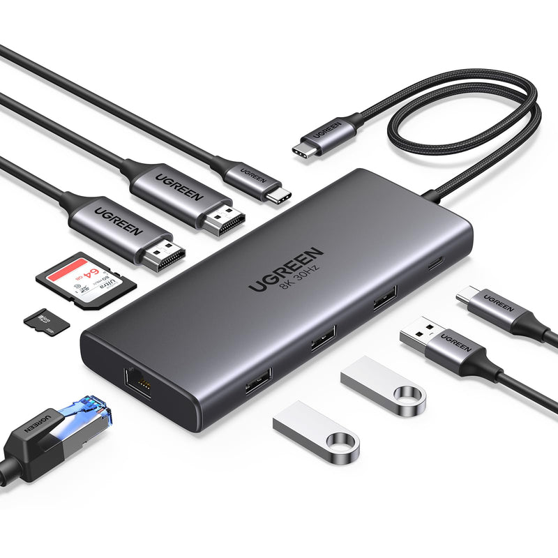 UGREEN 15534 USB C 十合一扩展坞