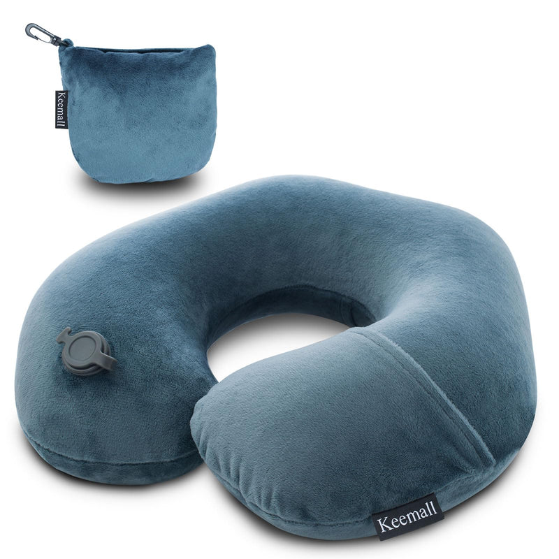 Keemall pillow-0002 充气旅行U型颈枕