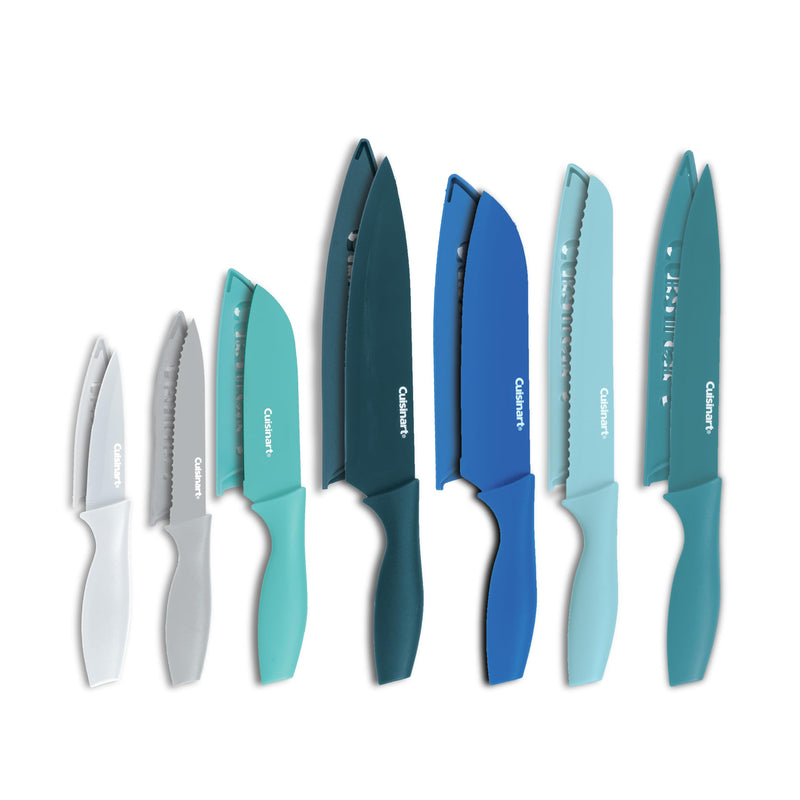 Cuisinart CA-14AMC 14件套不粘陶瓷涂层不锈钢刀具套装