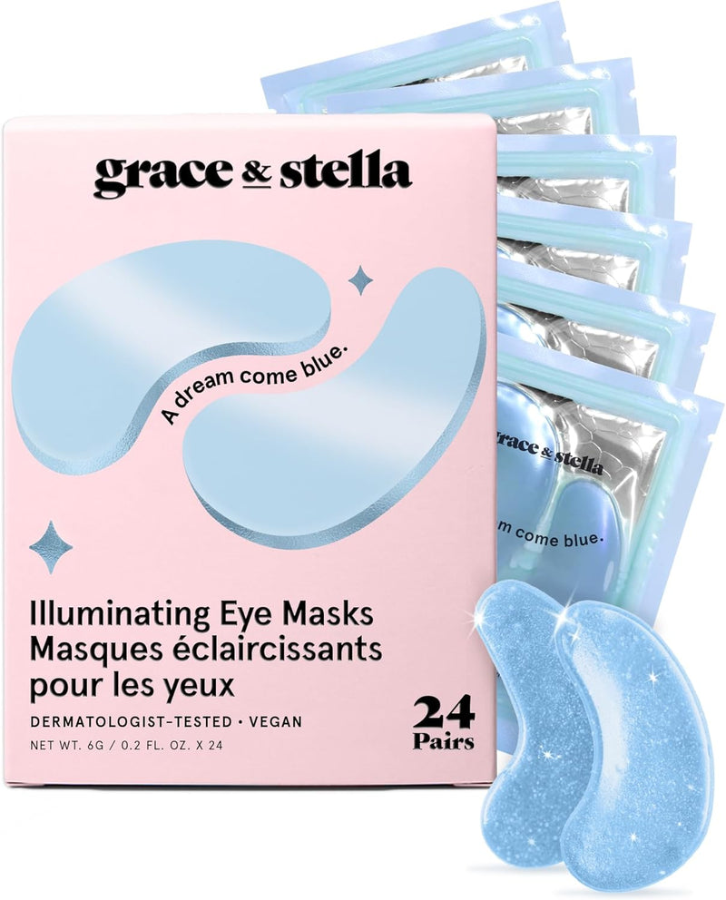 grace & stella 获奖级舒缓焕亮眼膜 24对装