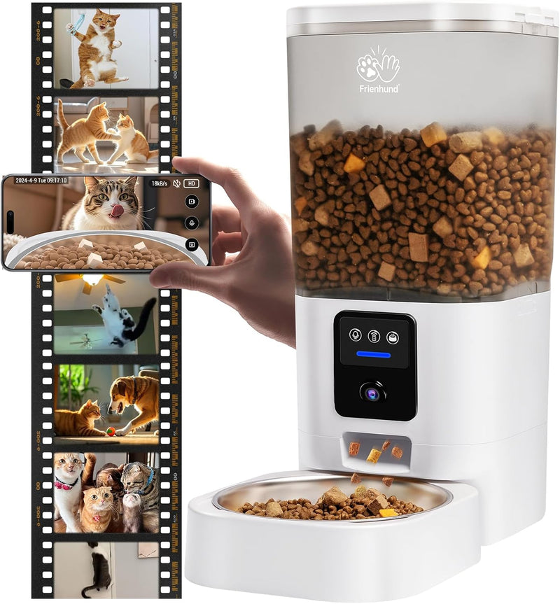 Frienhund 智能监控自动喂食器 CODE:S7ZJ8GVN