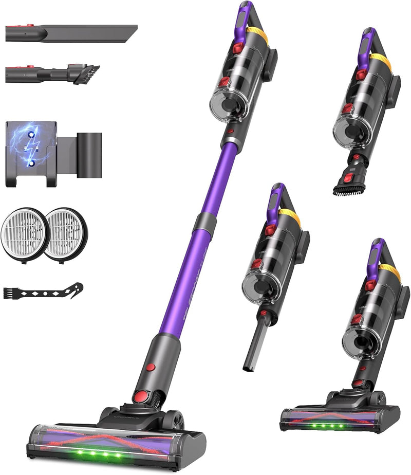 UNINELL HOME 无绳吸尘器 550W/48KPA 强力吸劲 65分钟长续航 有额外code