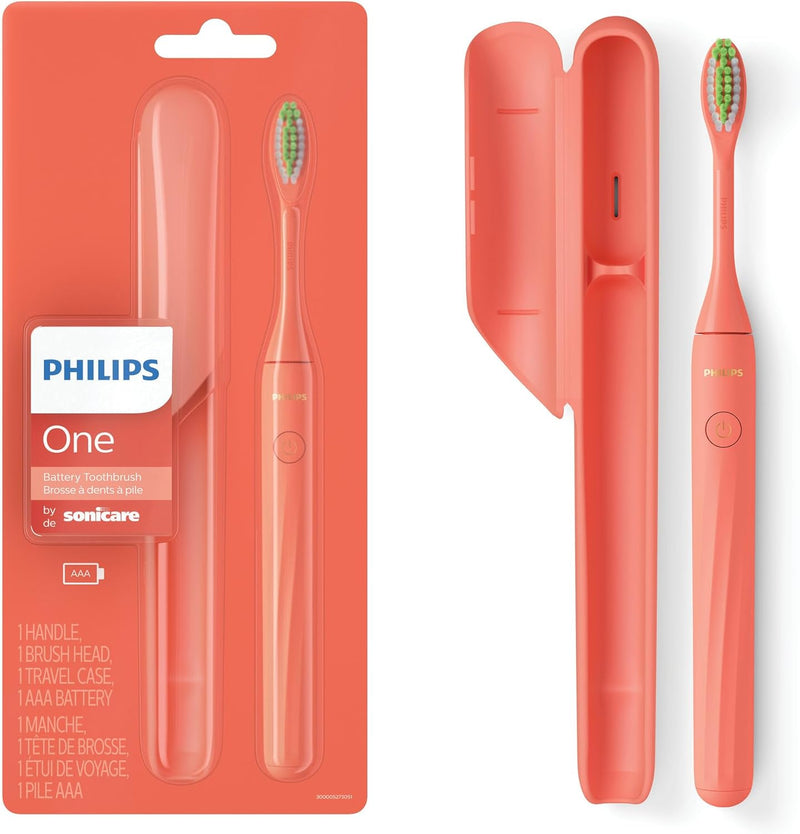 PHILIPS One By Sonicare 电动牙刷(带旅行盒/2分钟定时/3个月长续航)