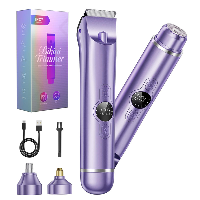 WEQOEE YT-39-PP 4合1女士电动脱毛器