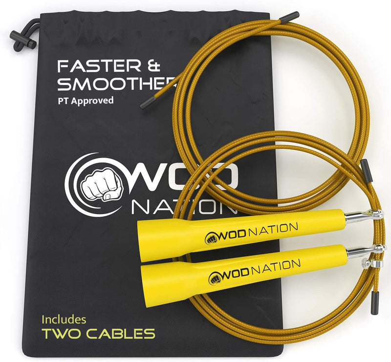 WOD Nation WN-SJR-00-1-YW 极速跳绳