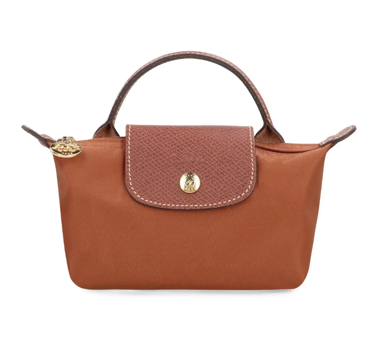 Longchamp 珑骧 Le Pliage 经典拉链托特包/饺子包 (轻便百搭/100%聚酰胺/经典爆款) 棕色