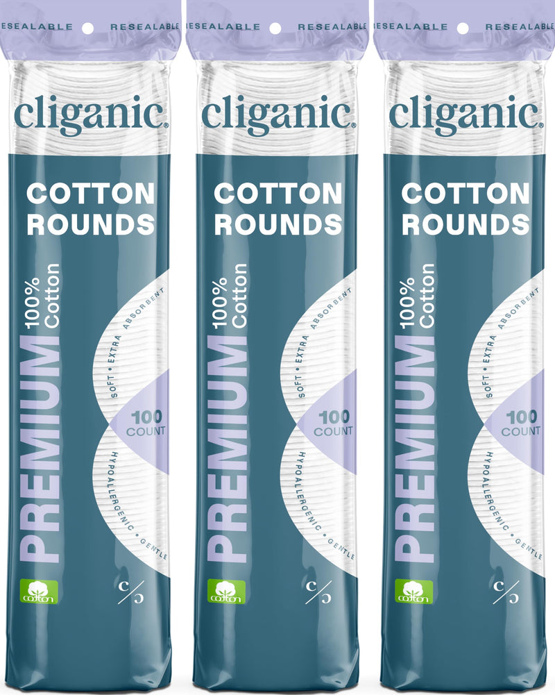 Cliganic CL-BE-019-3PK 化妆棉卸妆棉
