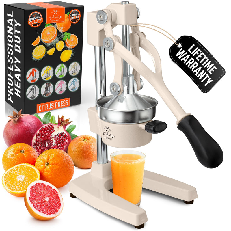 Zulay Kitchen Cast Iron Juicer 手动柑橘榨汁机