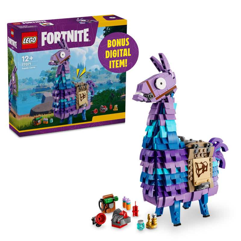 LEGO 6471363 Fortnite 补给羊驼积木套装