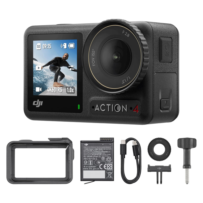 DJI 6937224107922 Osmo Action 4 运动相机套装