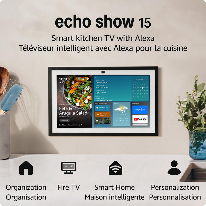 Amazon Echo Show 15 全高清智能显示屏
