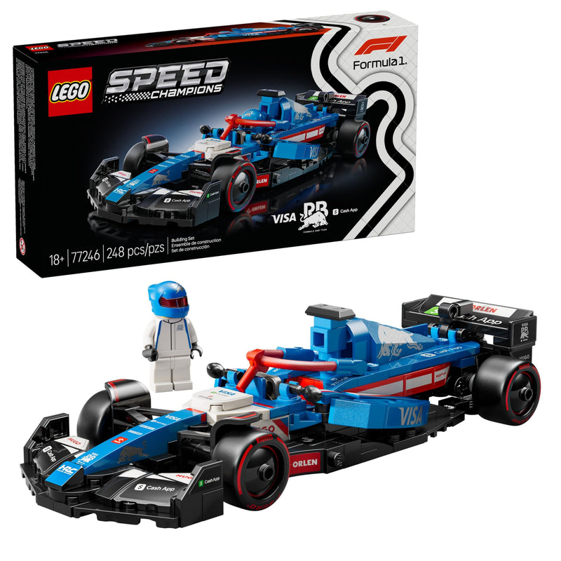 LEGO 6527002 乐高速度冠军 Visa Cash App RB VCARB 01 F1赛车模型套件