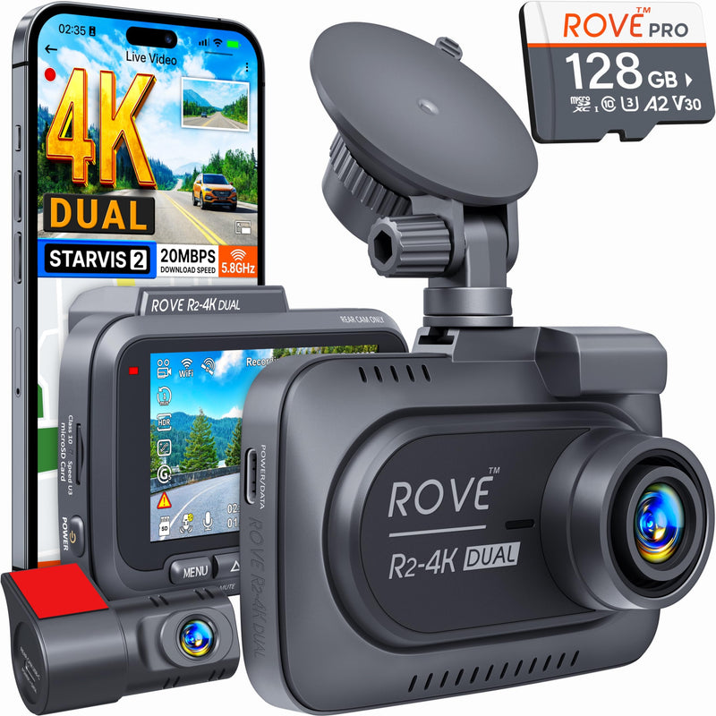 ROVE R2-4K DUAL 行车记录仪