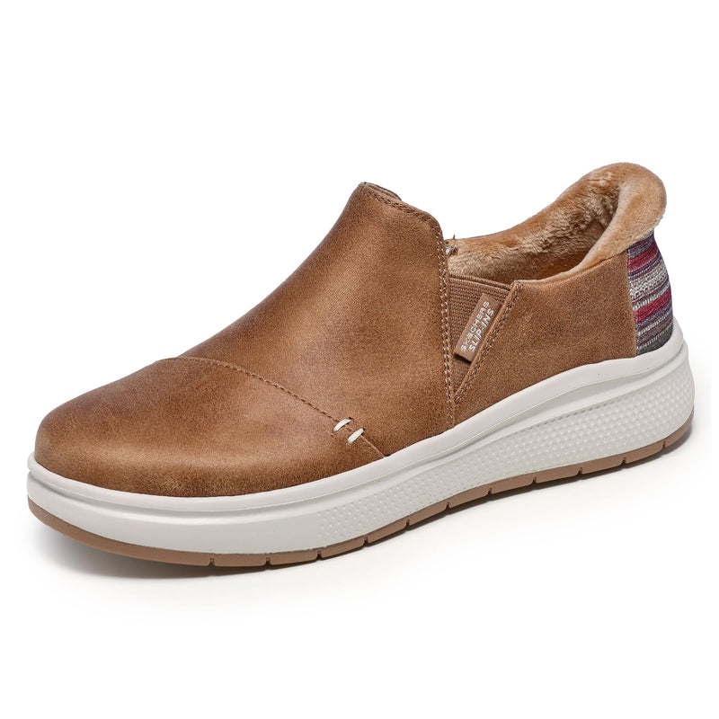 Skechers 114831 女士保暖舒适乐福鞋