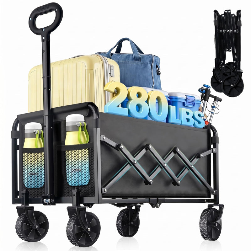 Amkurozo Wagon Cart 可折叠多功能手推车