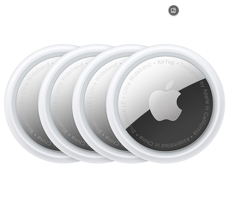 Apple AirTag 智能防丢器/追踪器 (4只装) 1st Gen