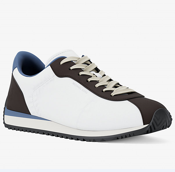 Michael Kors 男士 Rhodes Mixed-Media Trainer 运动鞋(FRCH BLU MLT)