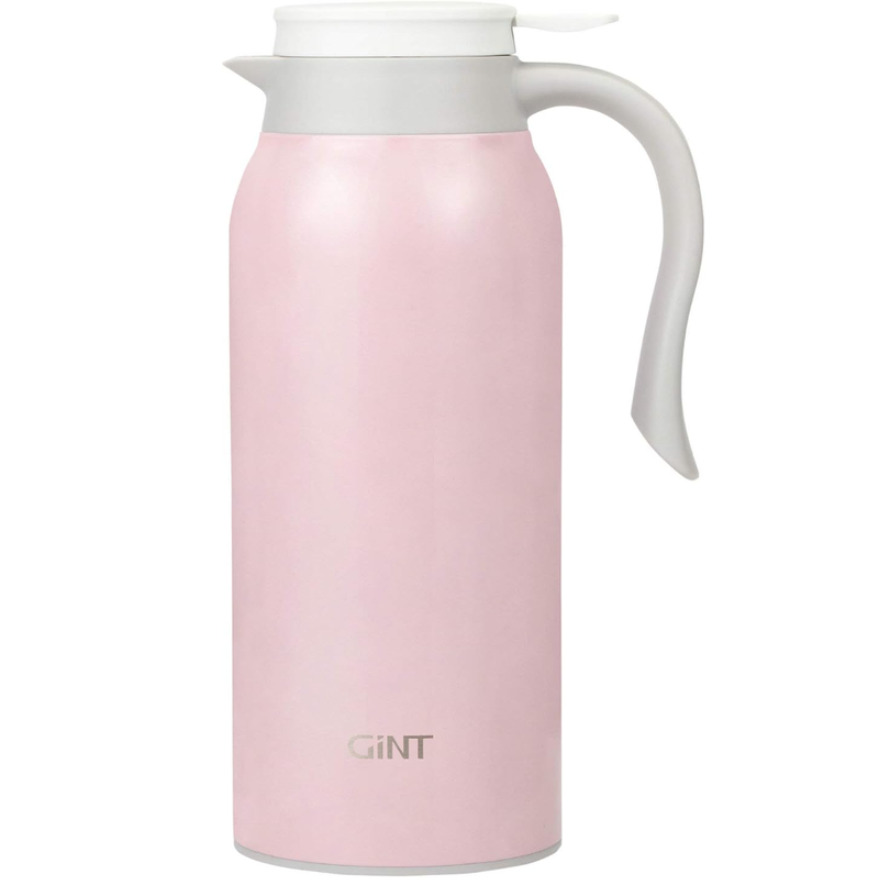 GiNT 51oz 不锈钢真空保温咖啡壶(1.5L/12小时长效保温/防漏设计)