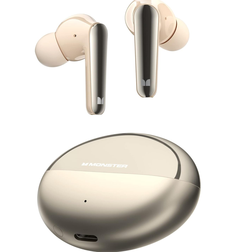 Monster 魔声 N-Lite 203 无线蓝牙耳机 蓝牙5.3 HiFi音质 IPX6防水