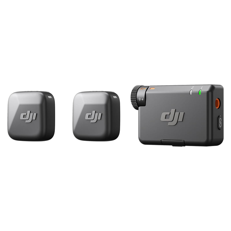 DJI Mic Mini 迷你无线领夹麦克风套装 (2发1收)