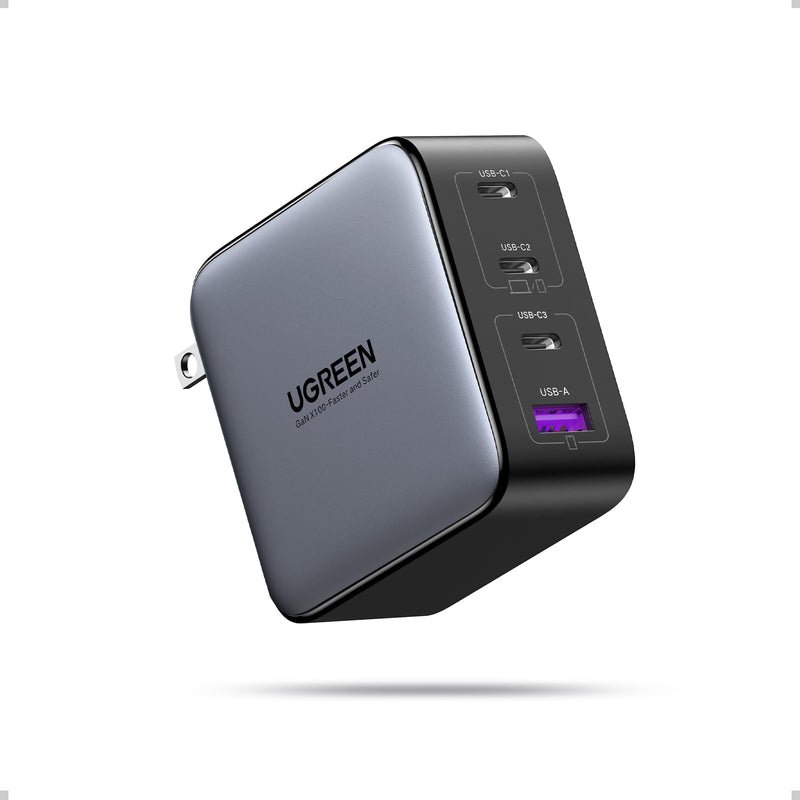 UGREEN 40737 100W 4端口GaN氮化镓快充充电器