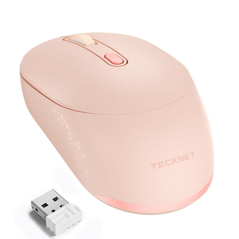 TECKNET TK-MS046 蓝牙无线鼠标 粉色