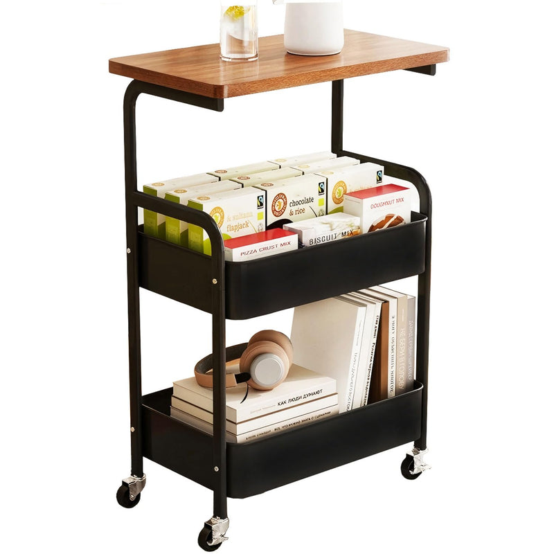 YiYunun TABLE001三层金属置物推车