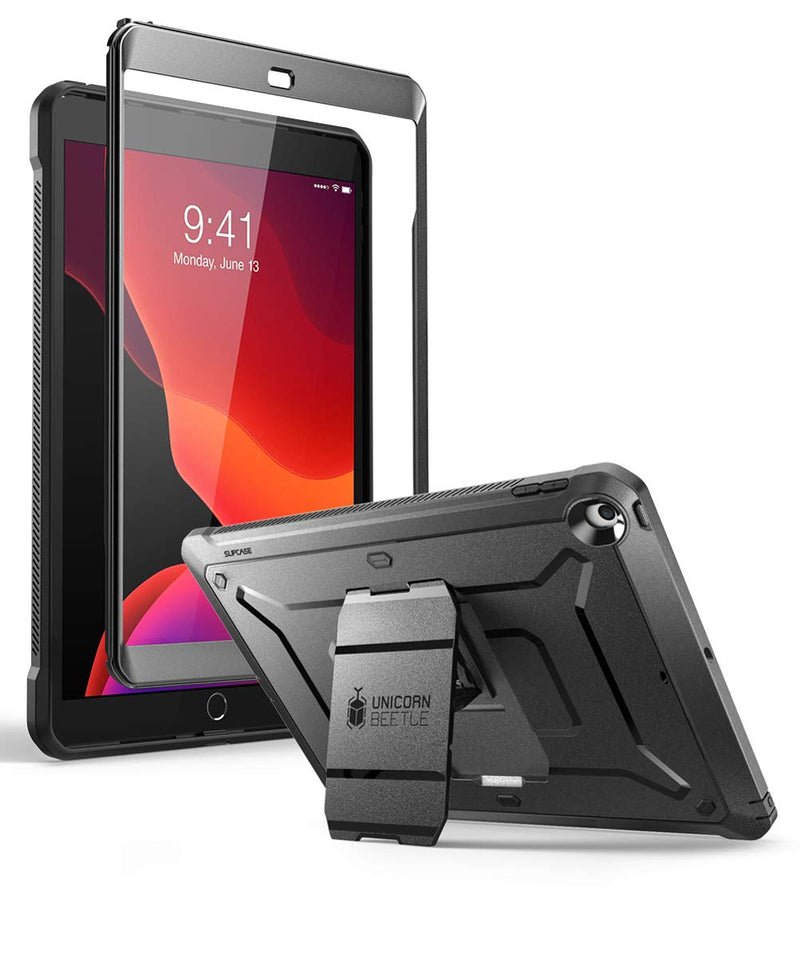 SUPCASE SUP-iPad2019-10.2-UBPro-SP-Black iPad 10.2英寸保护壳带屏幕保护