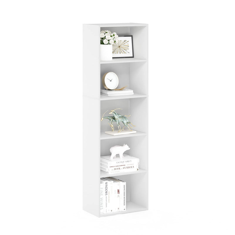 Furinno 11055WH 五层开放式书架