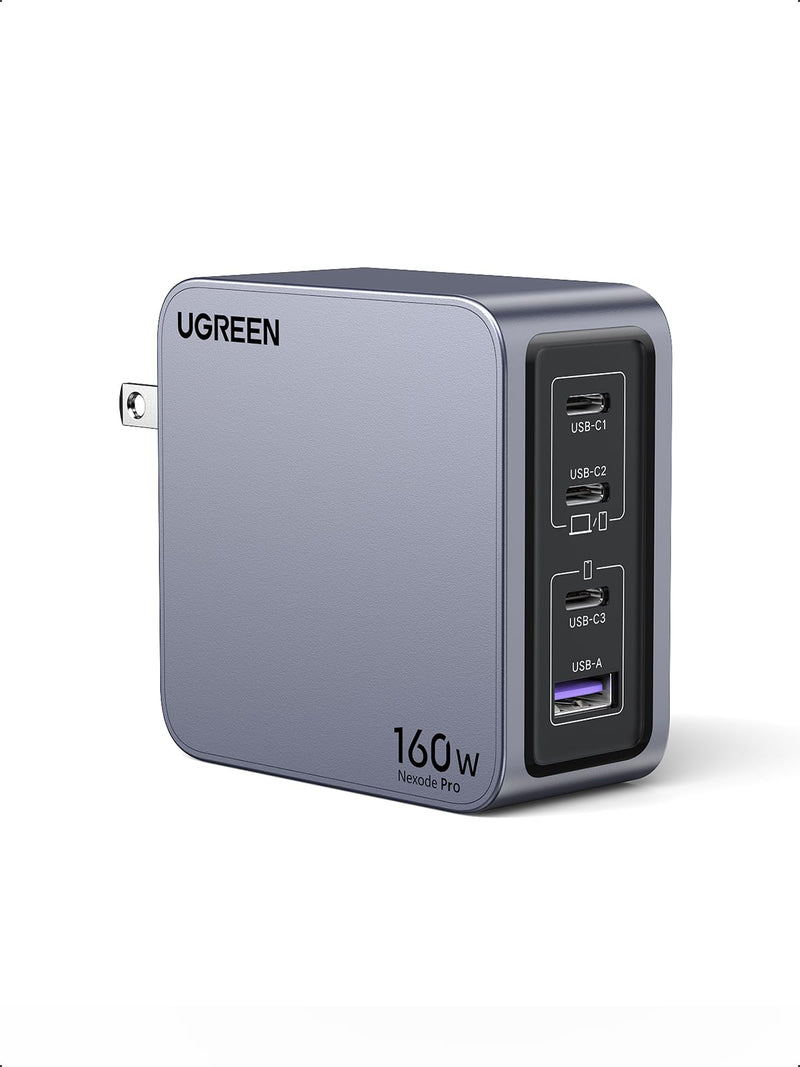 UGREEN X763 Nexode Pro 160W USB-C 四口氮化镓充电器