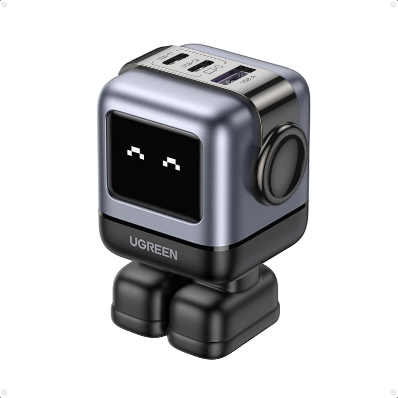 UGREEN 15570 65W USB C 机器人GaN快速充电器